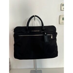 Briggs & Riley Rhapsody Slim Business Brief Black Nylon Laptop Bag PB105-4